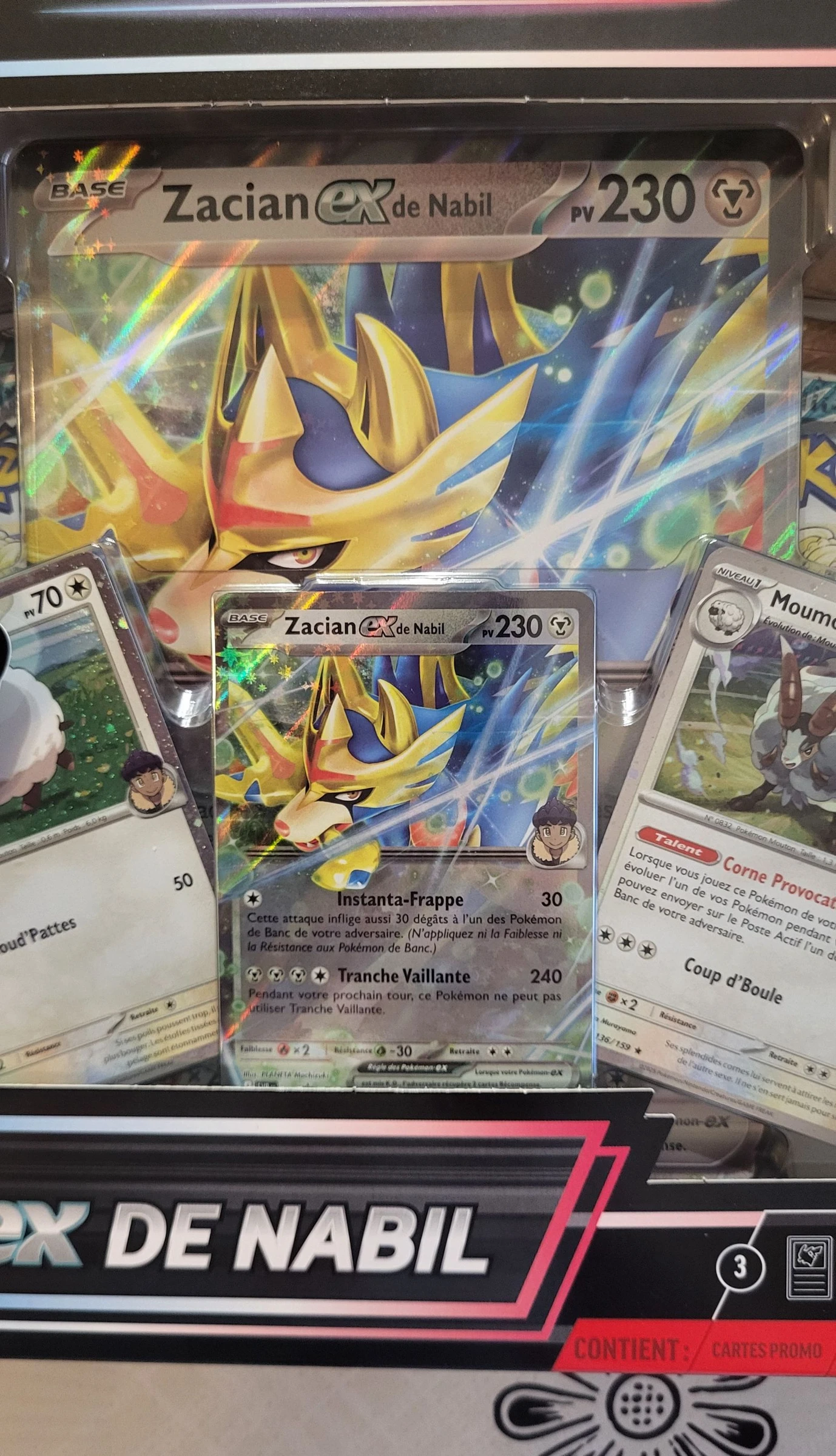 Cofret Zacian Ex de Nabil Pokémon – photo 6
